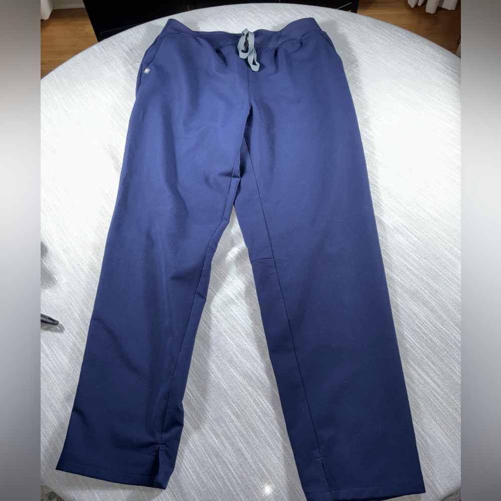 Figs Navy Blue size large Tall . scrub pants